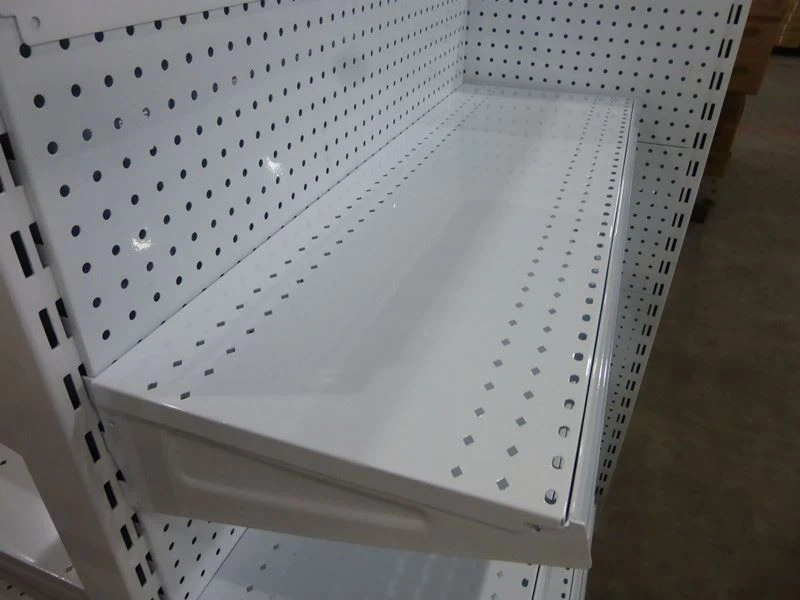 Pegboard Supermarket Gondola Shelving