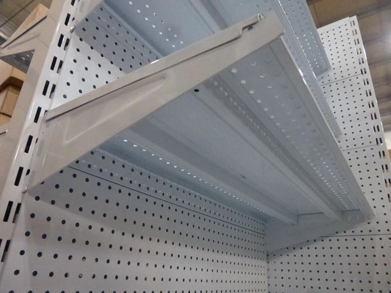 Pegboard Supermarket Gondola Shelving