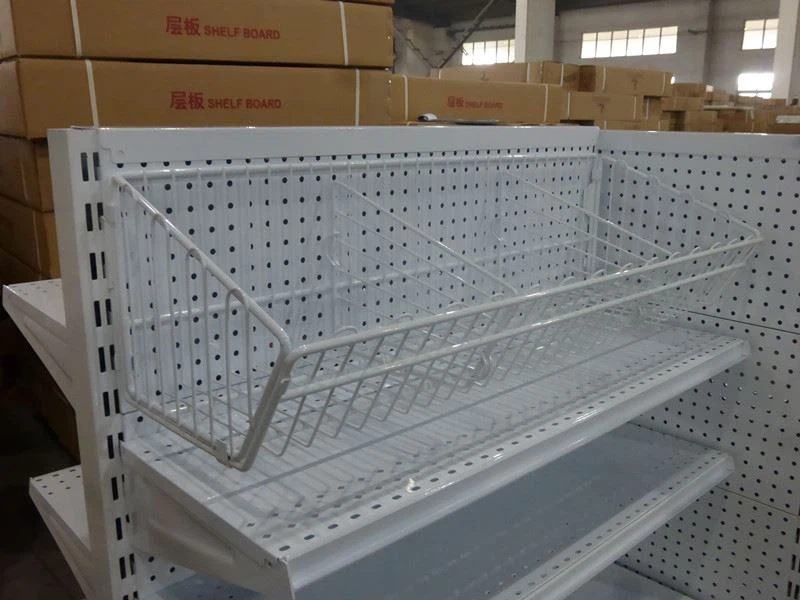 Pegboard Supermarket Gondola Shelving