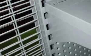 Perforated Grocery Store Shelf