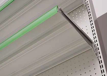 Gondola Shelf with Light Box