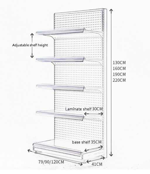 Retail Supplies Shelf
