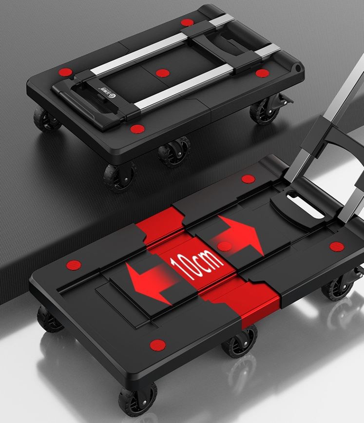 folding portable trolleys