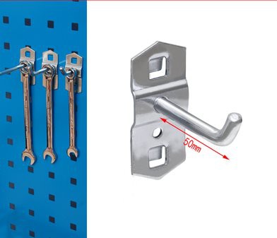 Square hole tool hook Square hole tool hook